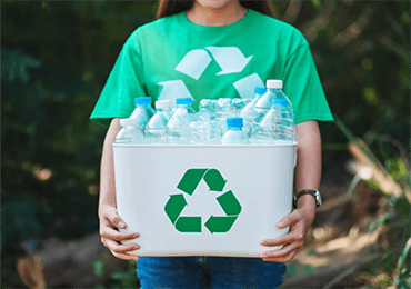 How to turn non-recyclable plastic waste into bottles?